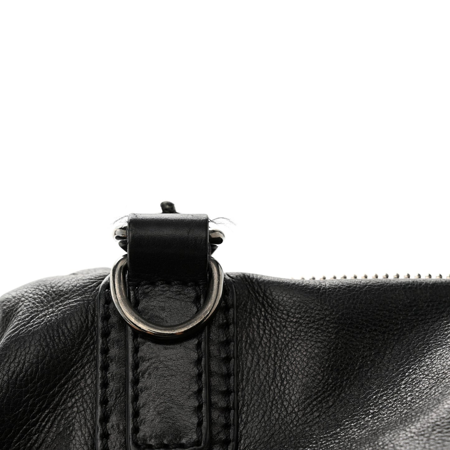 Calfskin Patchwork Small Pandora Black