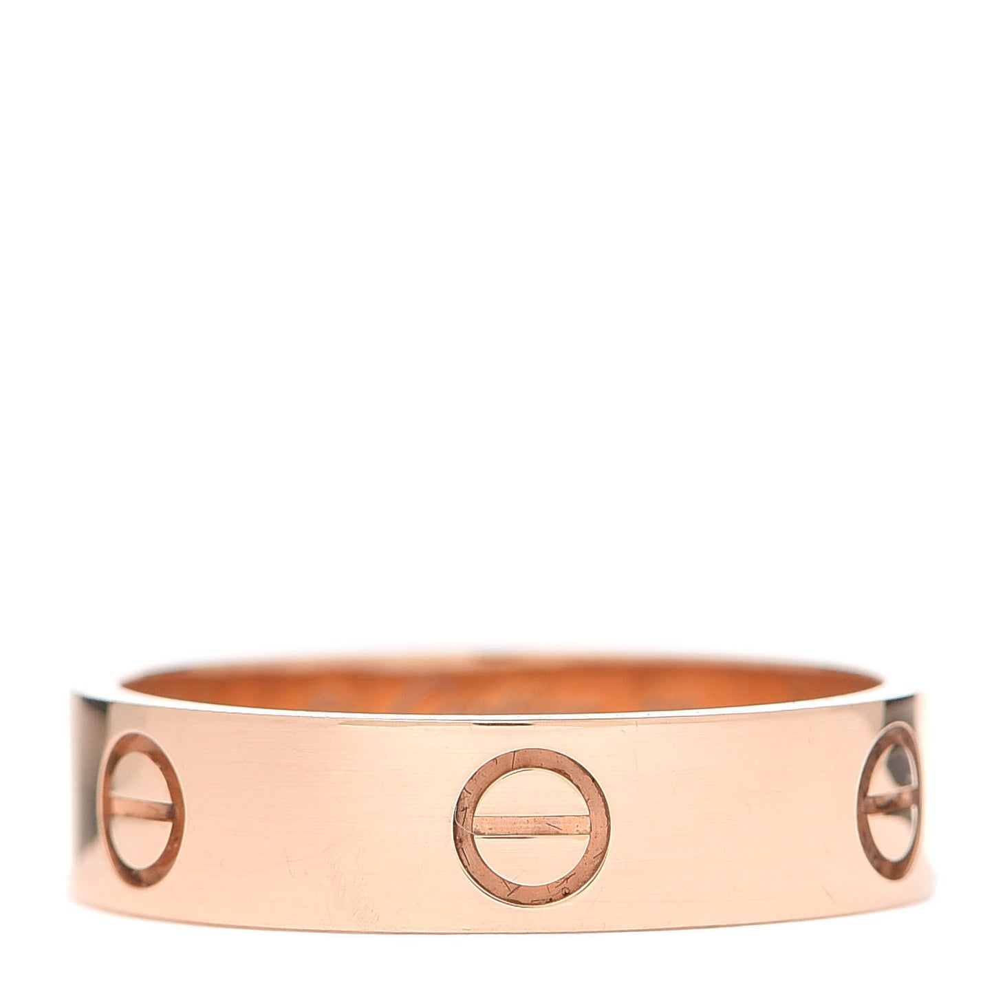 18K Pink Gold 5.5mm LOVE Ring 62 10