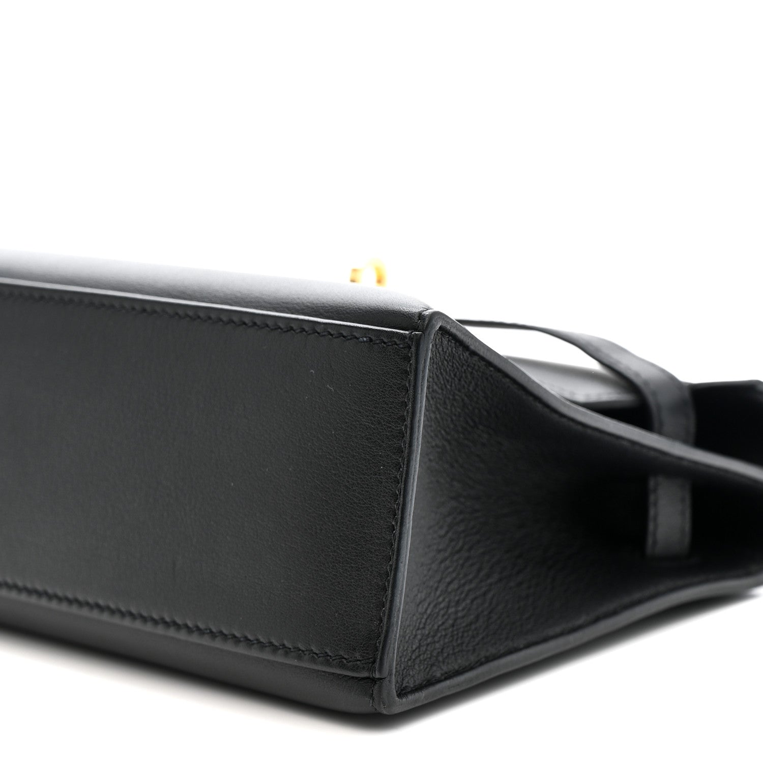Hermes Swift Kelly Pochette Clutch Black 10 of 11