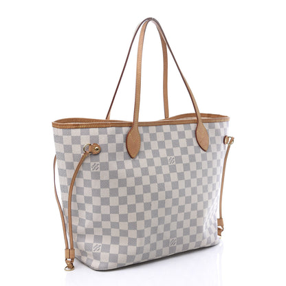Louis Vuitton Damier Azur Neverfull MM 2 of 9