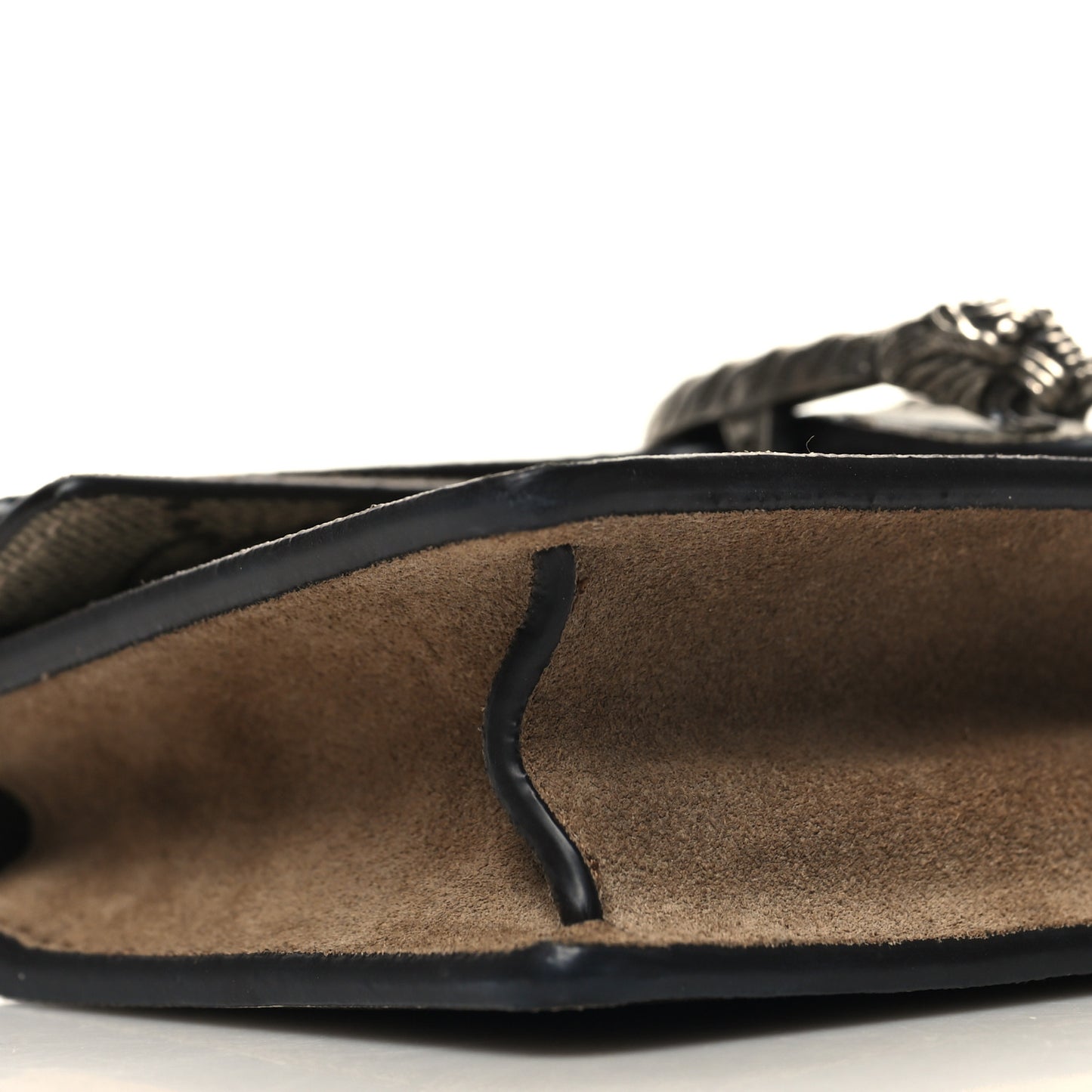 GG Supreme Monogram Super Mini Dionysus Shoulder Bag Taupe
