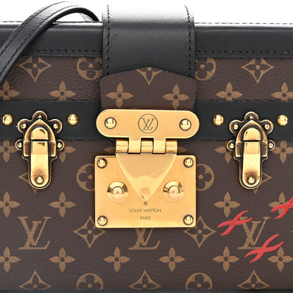 Louis Vuitton Monogram Petite Malle Black 8 of 13