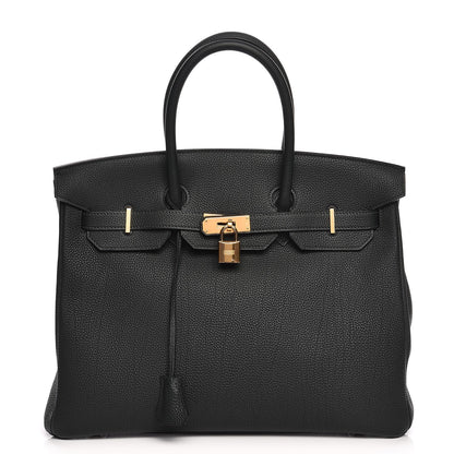 Hermes Togo Birkin 35 Vert Fonce 1 of 30