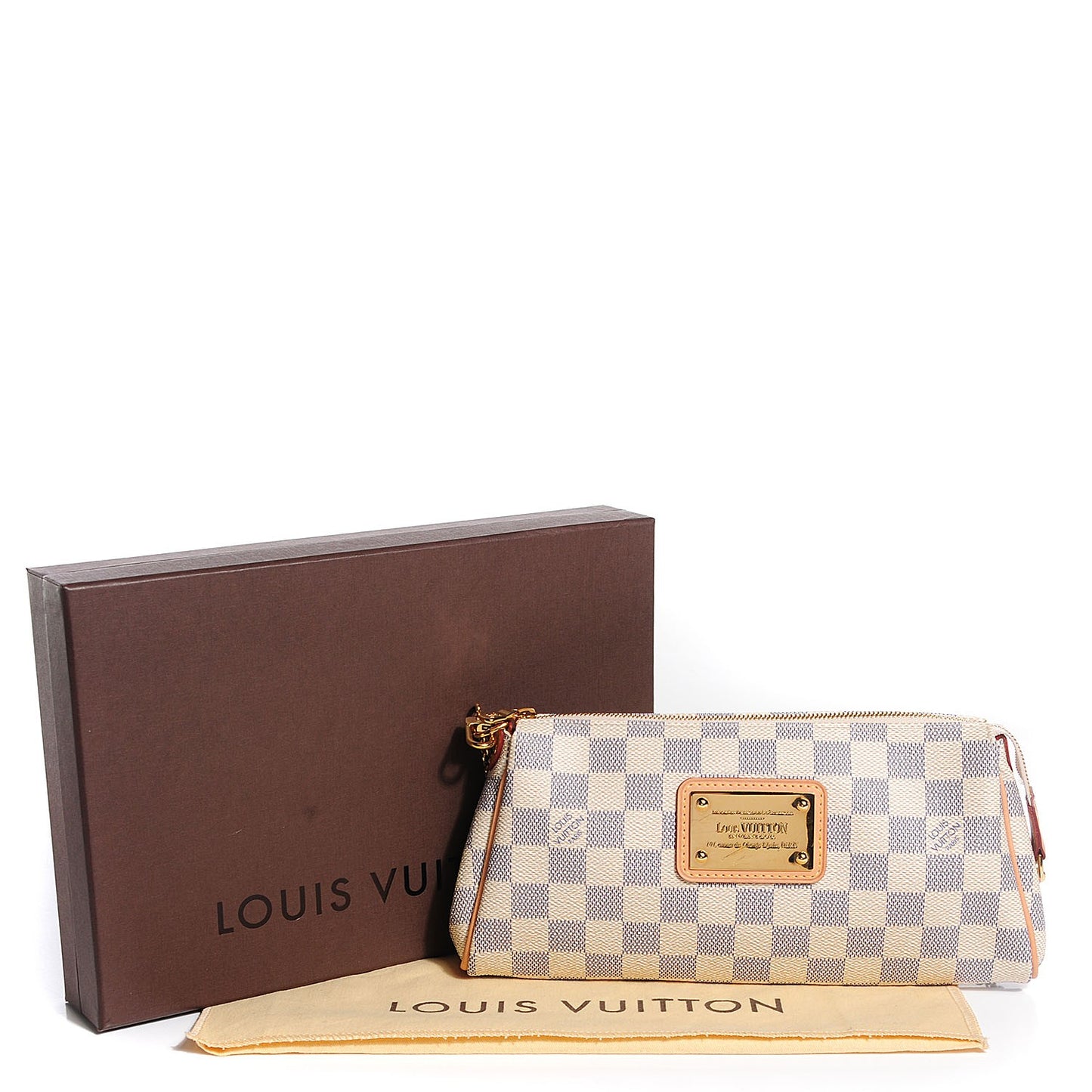 Damier Azur Eva Clutch