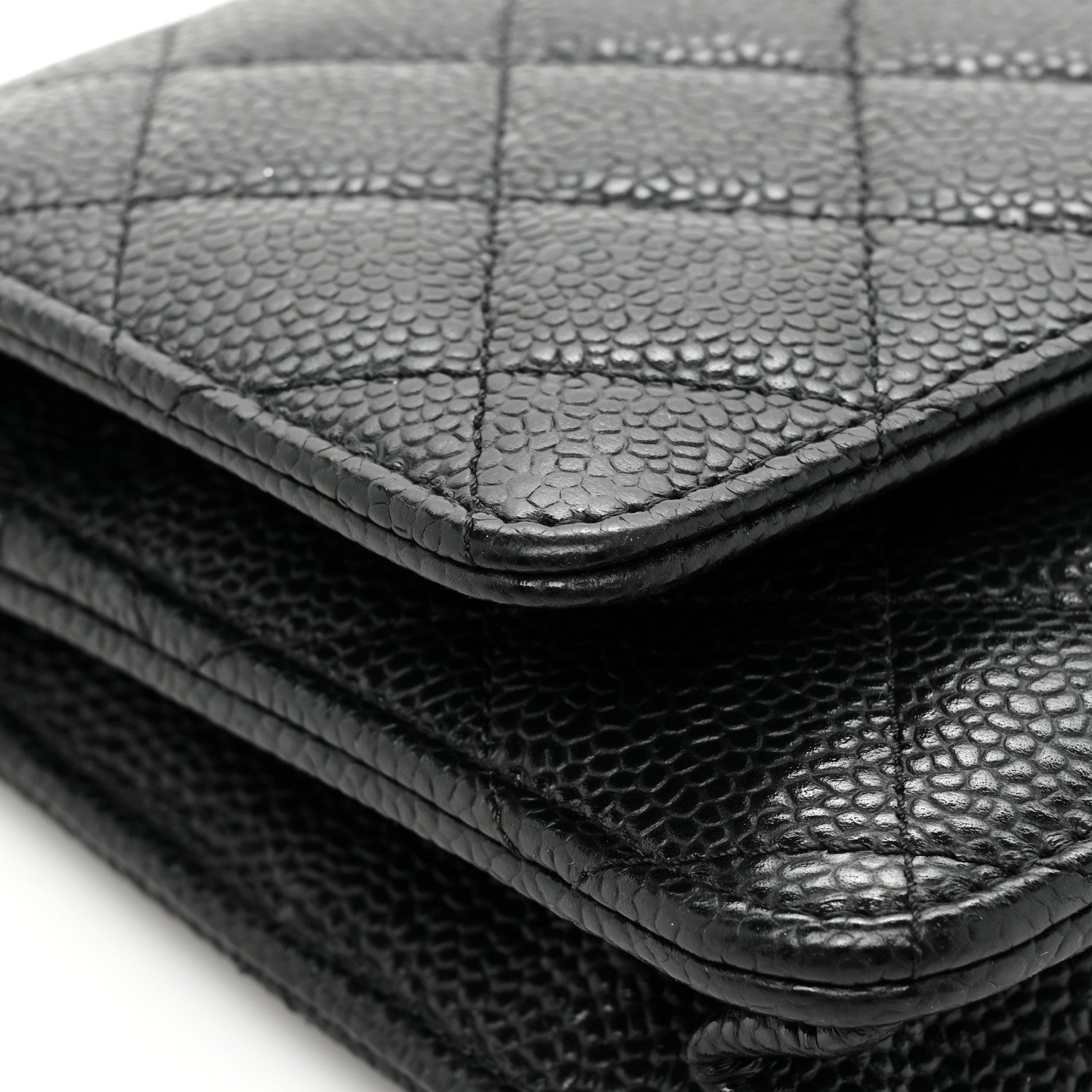 Chanel Caviar Quilted Wallet on Chain WOC Black 14 of 17