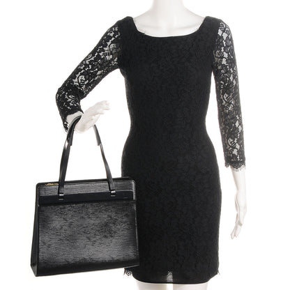 Louis Vuitton Epi Croisette PM Black 2 of 7