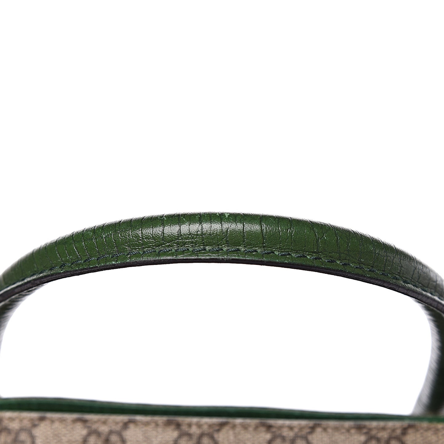 GG Plus Monogram Small Vertical Tote Green