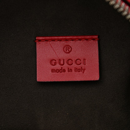 Gucci Guccissima Signature Day Backpack Hibiscus Red 6 of 12