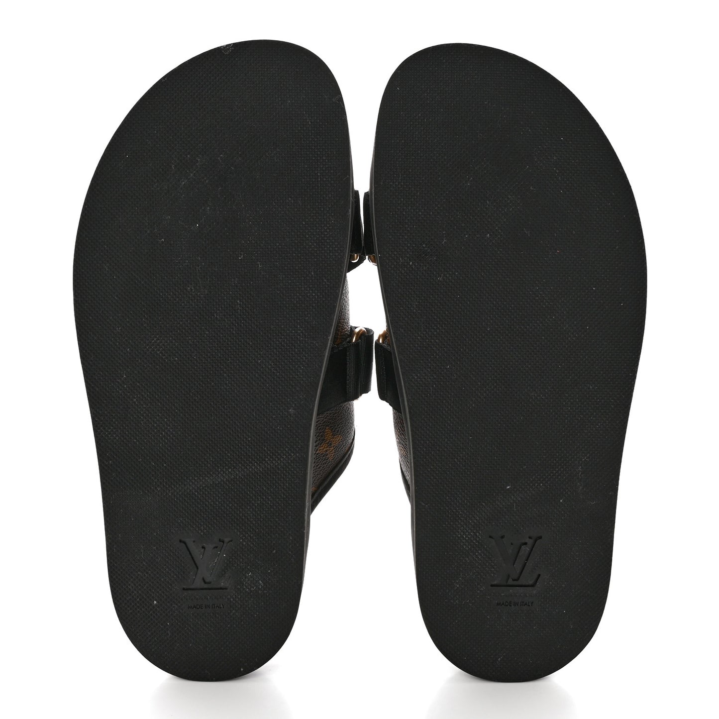 Monogram Eclipse Mens Honolulu Mules 7.5 Black