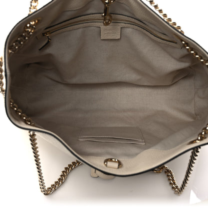 Gucci Cellarius Calfskin Medium Soho Chain Shoulder Bag Ivoire 4 of 8