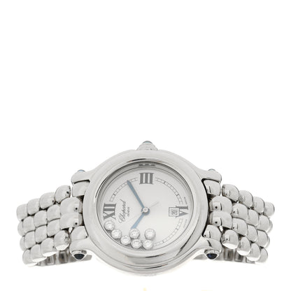 Chopard Stainless Steel 7 Diamond 32mm Happy Sport Quartz Watch 2 of 4