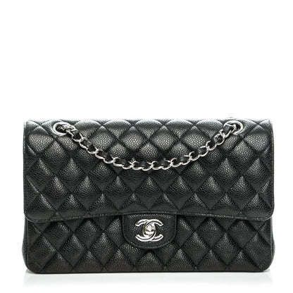 Chanel Caviar Quilted Medium Double Flap Black 1 of 8