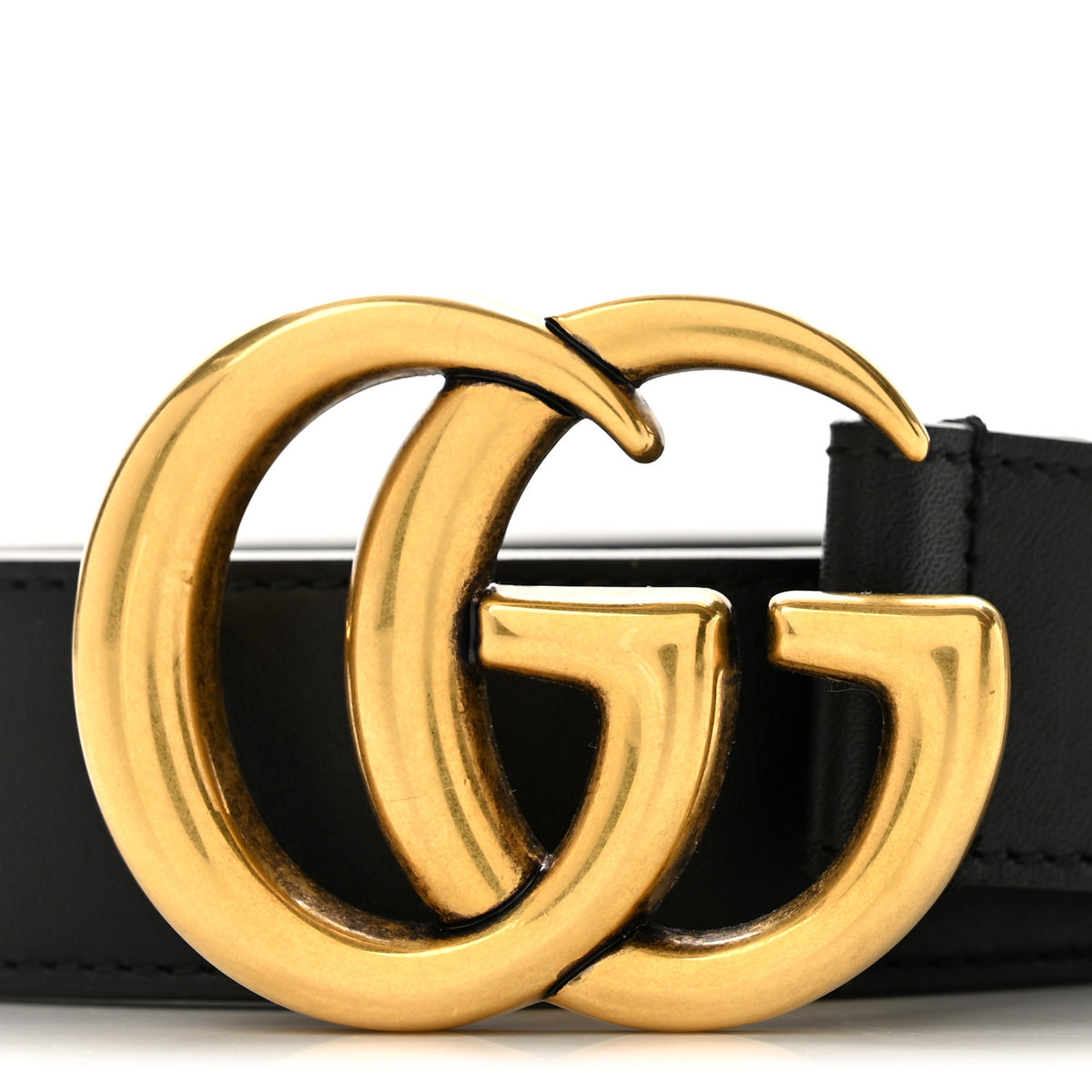Gucci Calfskin Double G 30mm Belt 100 40 Black 6 of 8