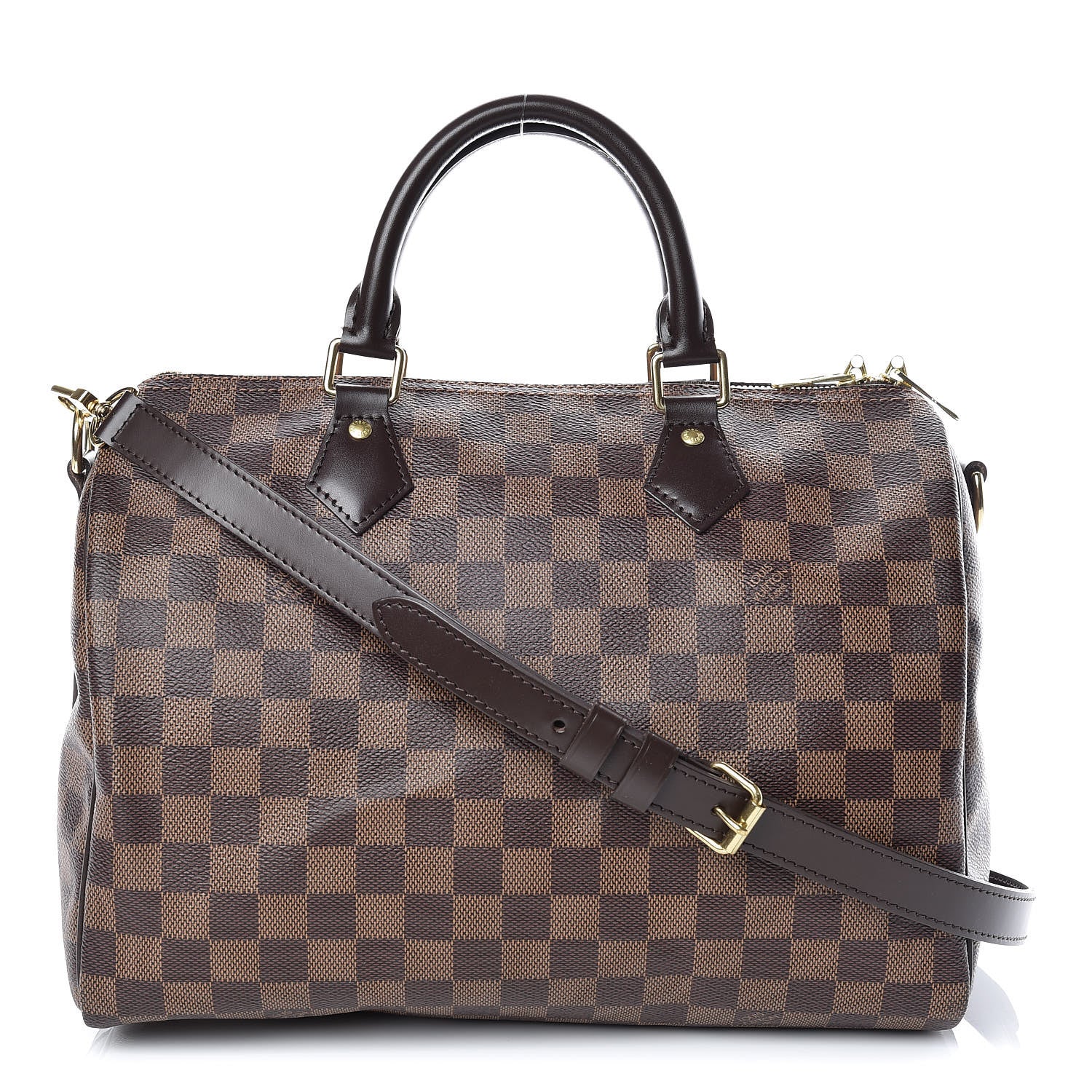 Louis Vuitton Damier Ebene Speedy Bandouliere 30 1 of 10