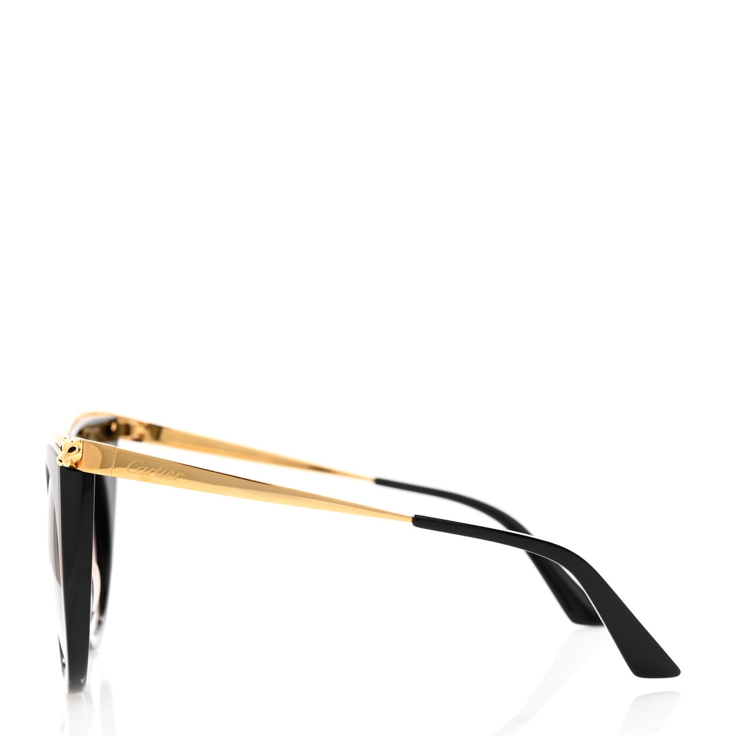 Panthere Wild De Cartier Sunglasses CT0122S Black