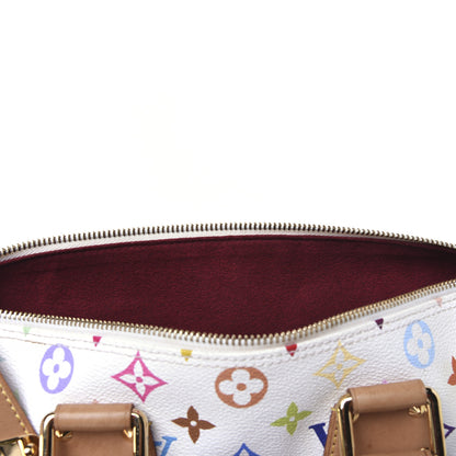 Louis Vuitton Monogram Multicolor Speedy 30 White 10 of 27