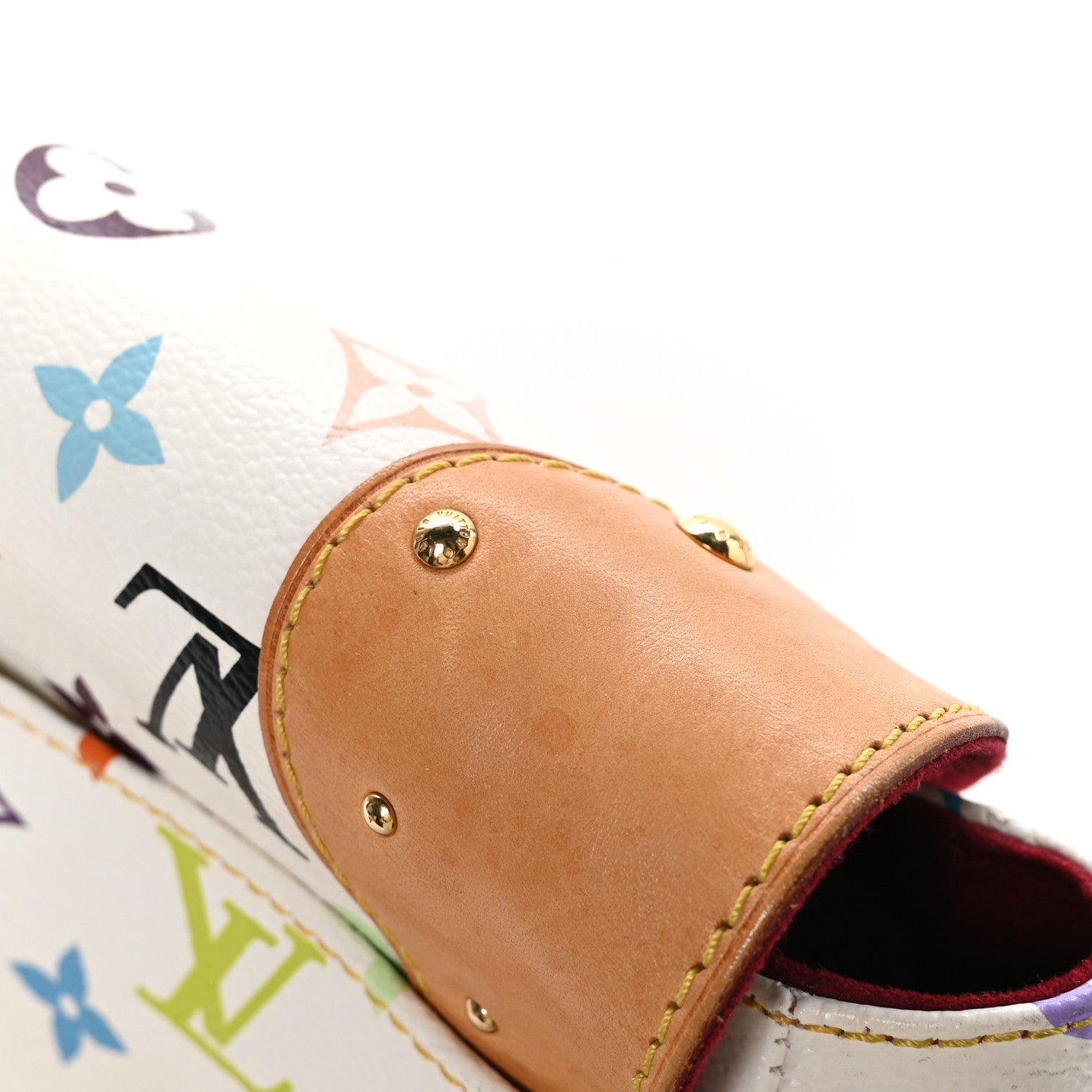 Louis Vuitton Monogram Multicolor Beverly MM White 10 of 11