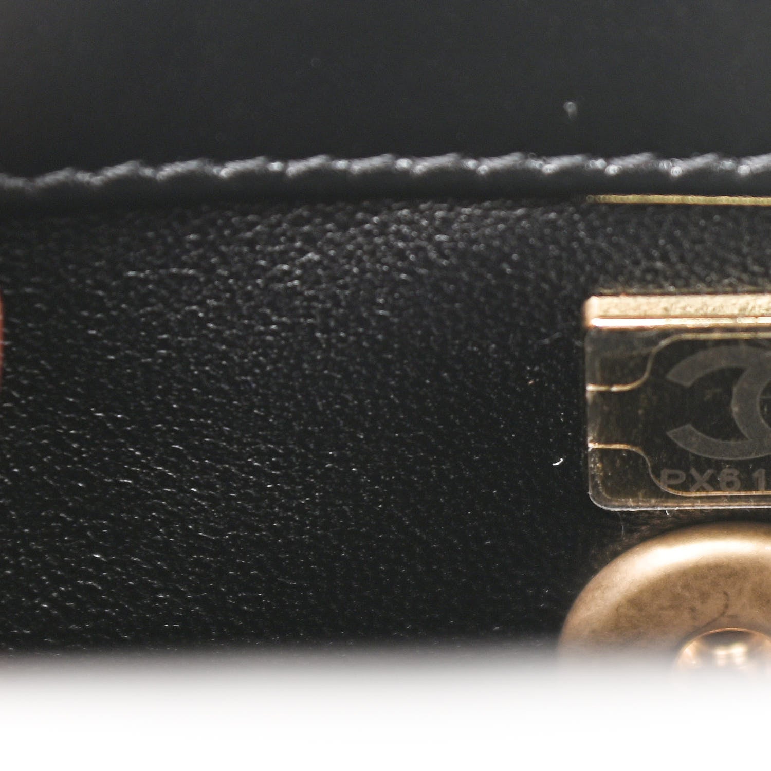 Chanel Calfskin Quilted Mini Coco Handle Flap Black 7 of 11