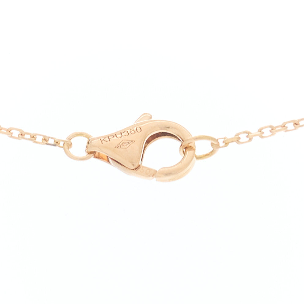 Cartier 18K Pink Gold Diamond Black Onyx XS Amulette de Cartier Pendant Necklace 4 of 6