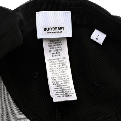 Burberry Tiger TB Monogram Baseball Hat L Black 8 of 11
