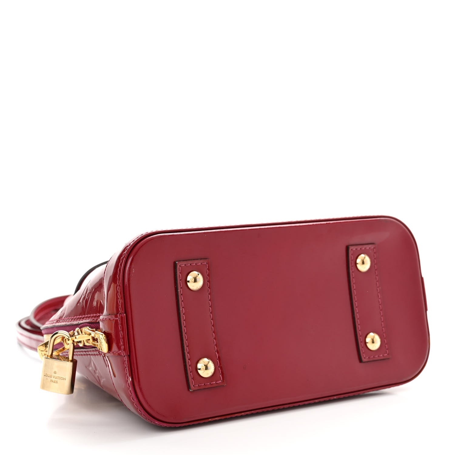 Louis Vuitton Vernis Alma BB Rose Indien 4 of 11