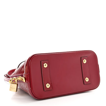 Louis Vuitton Vernis Alma BB Rose Indien 4 of 11
