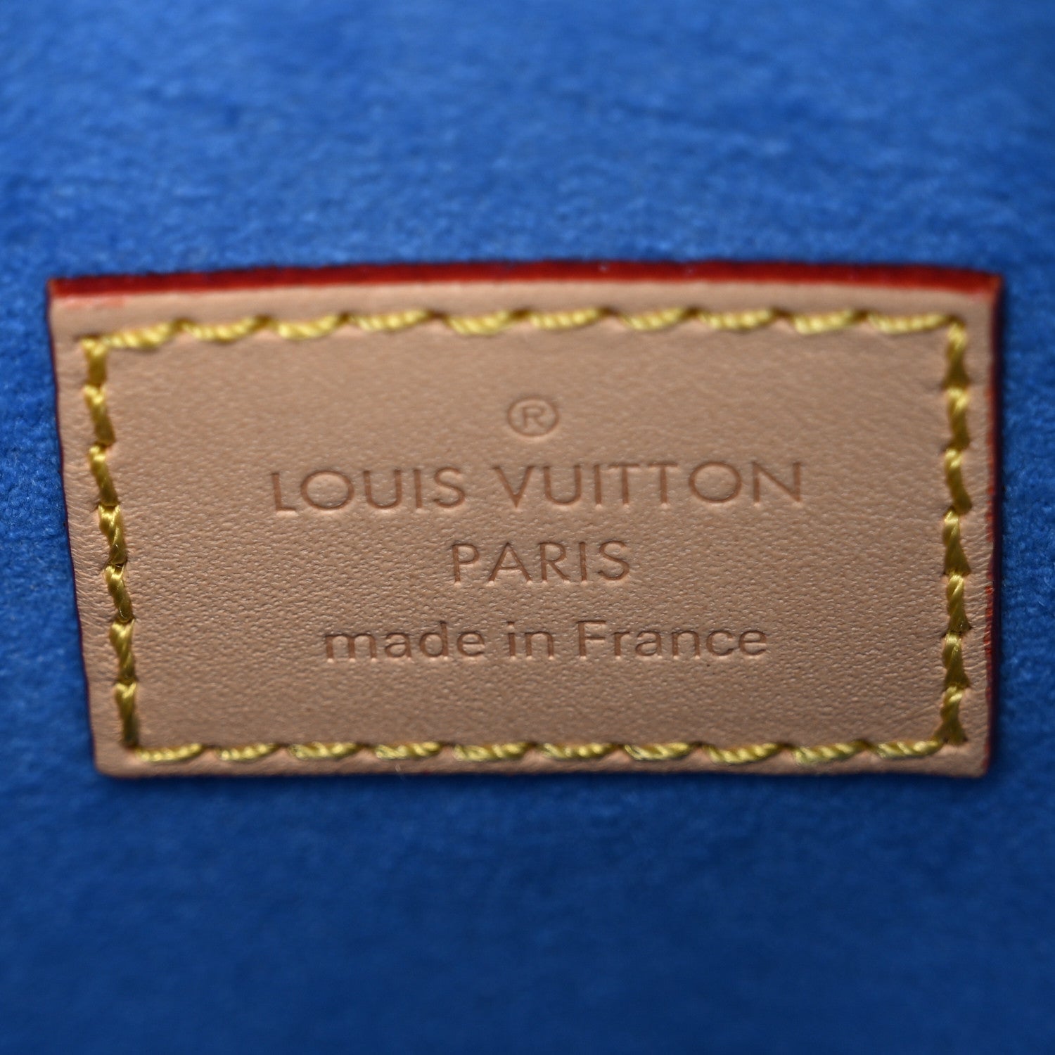 Louis Vuitton Damier Vernis Side Trunk MM Celeste Blue 6 of 10