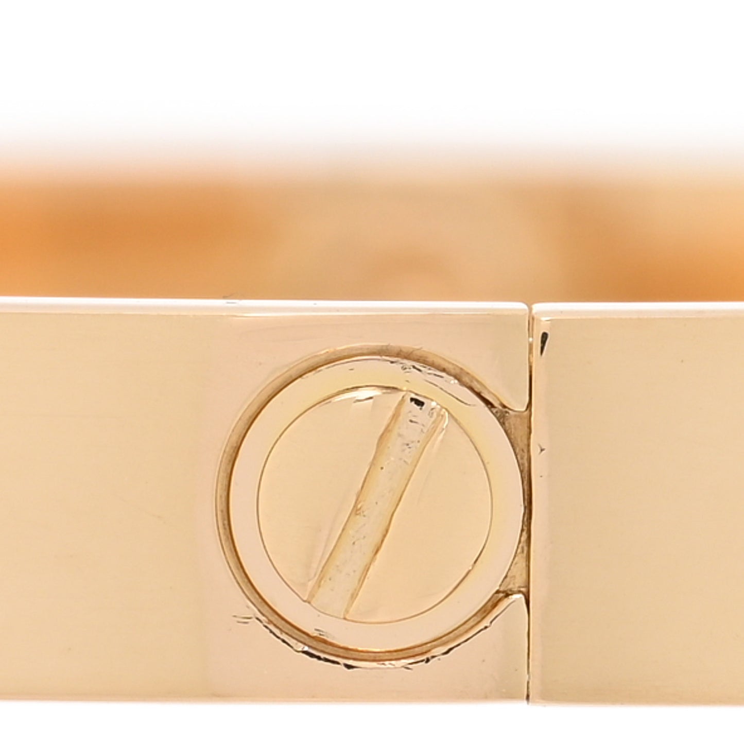 18K Yellow Gold LOVE Bracelet 17