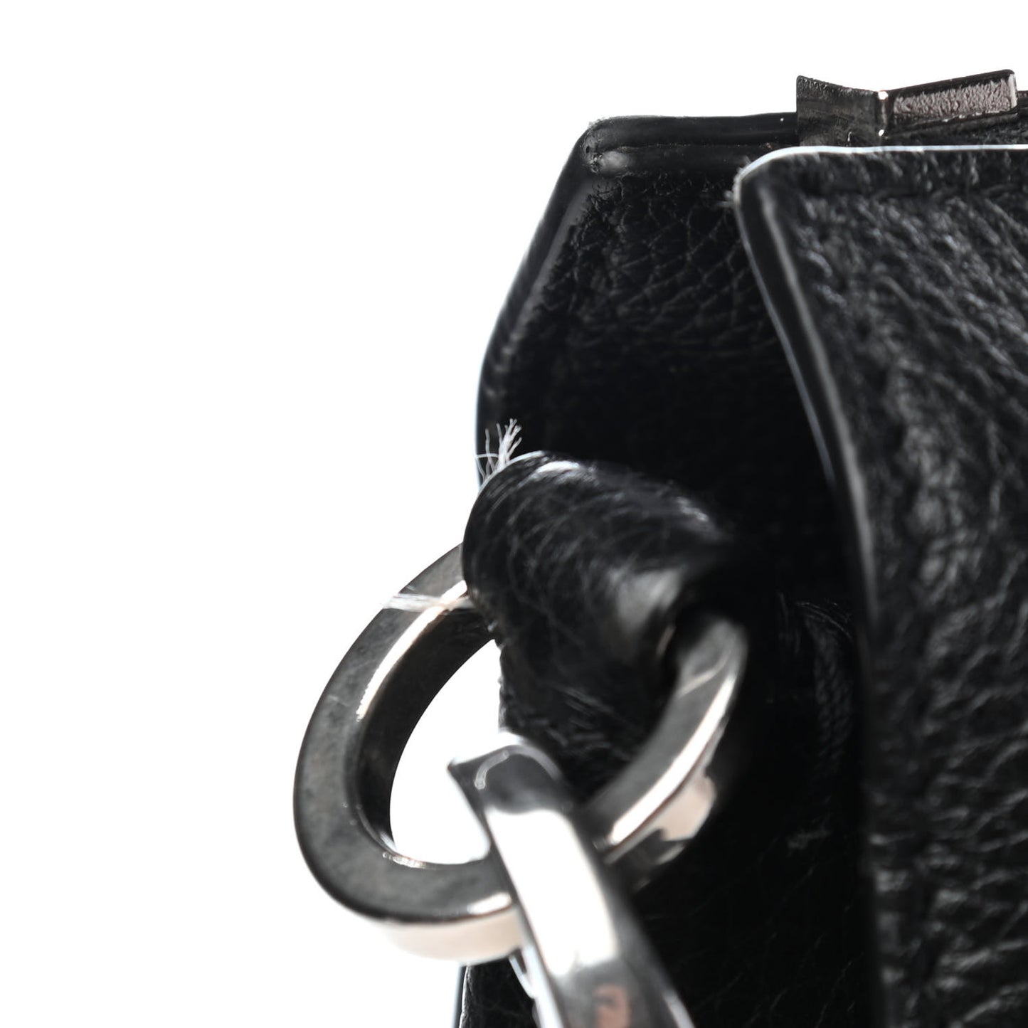 Grained Calfskin Sac De Jour Souple North South Tote Black