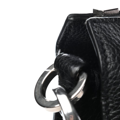 Saint Laurent Grained Calfskin Sac De Jour Souple North South Tote Black 11 of 11