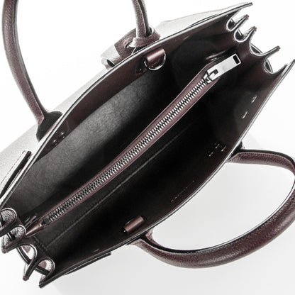 Saint Laurent Grained Calfskin Baby Sac De Jour Amaranto 5 of 6