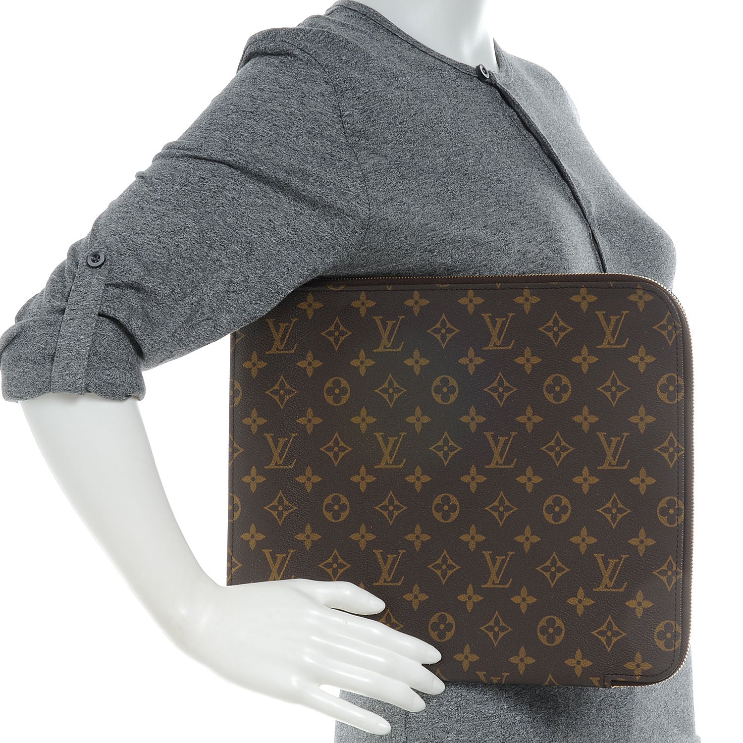 Louis Vuitton Monogram Poche Documents Portfolio Case 30 2 of 7