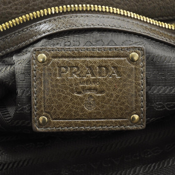 Prada Cervo Pietre Jeweled Shoulder Bag Cammello Sfumato 7 of 9
