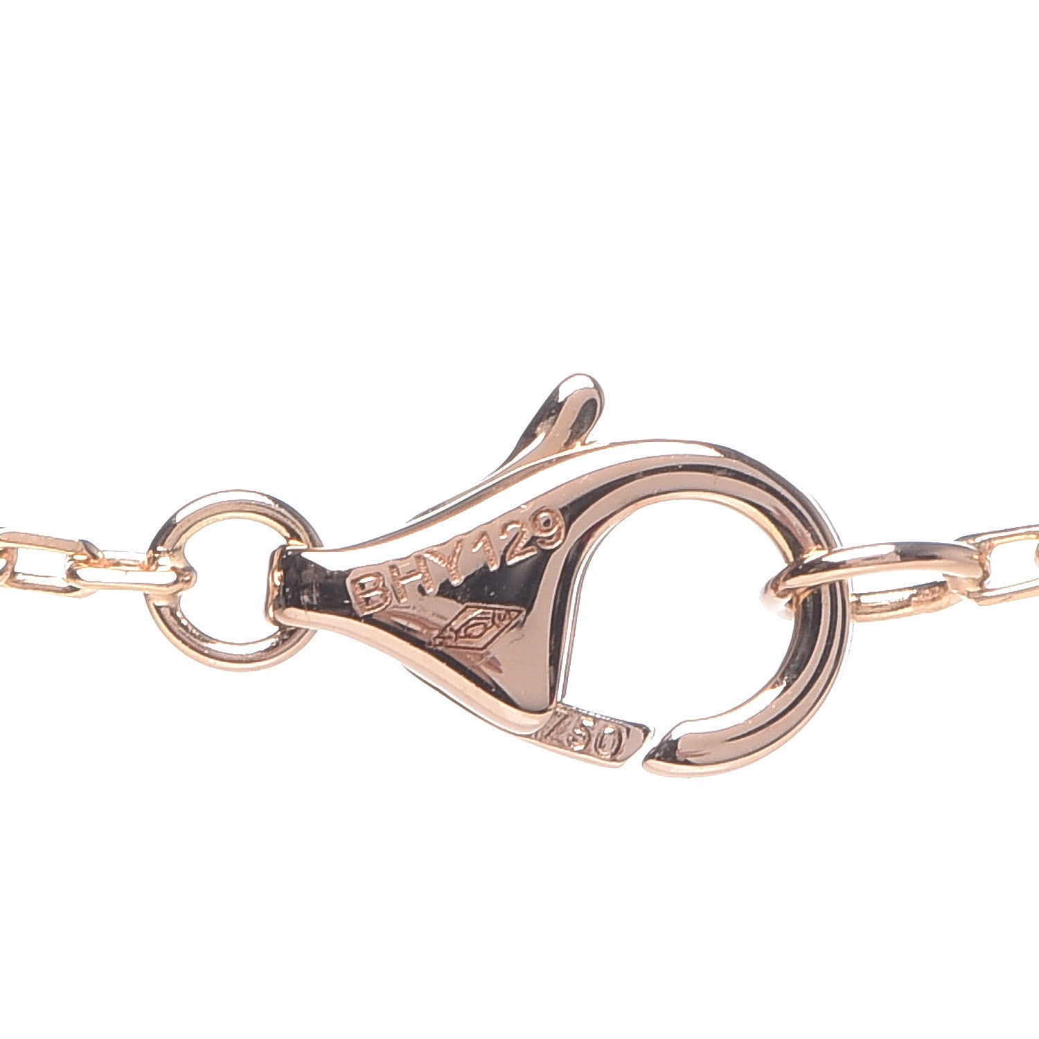 Cartier 18K Pink Gold Diamond Juste Un Clou Paved Pendant Necklace 6 of 7