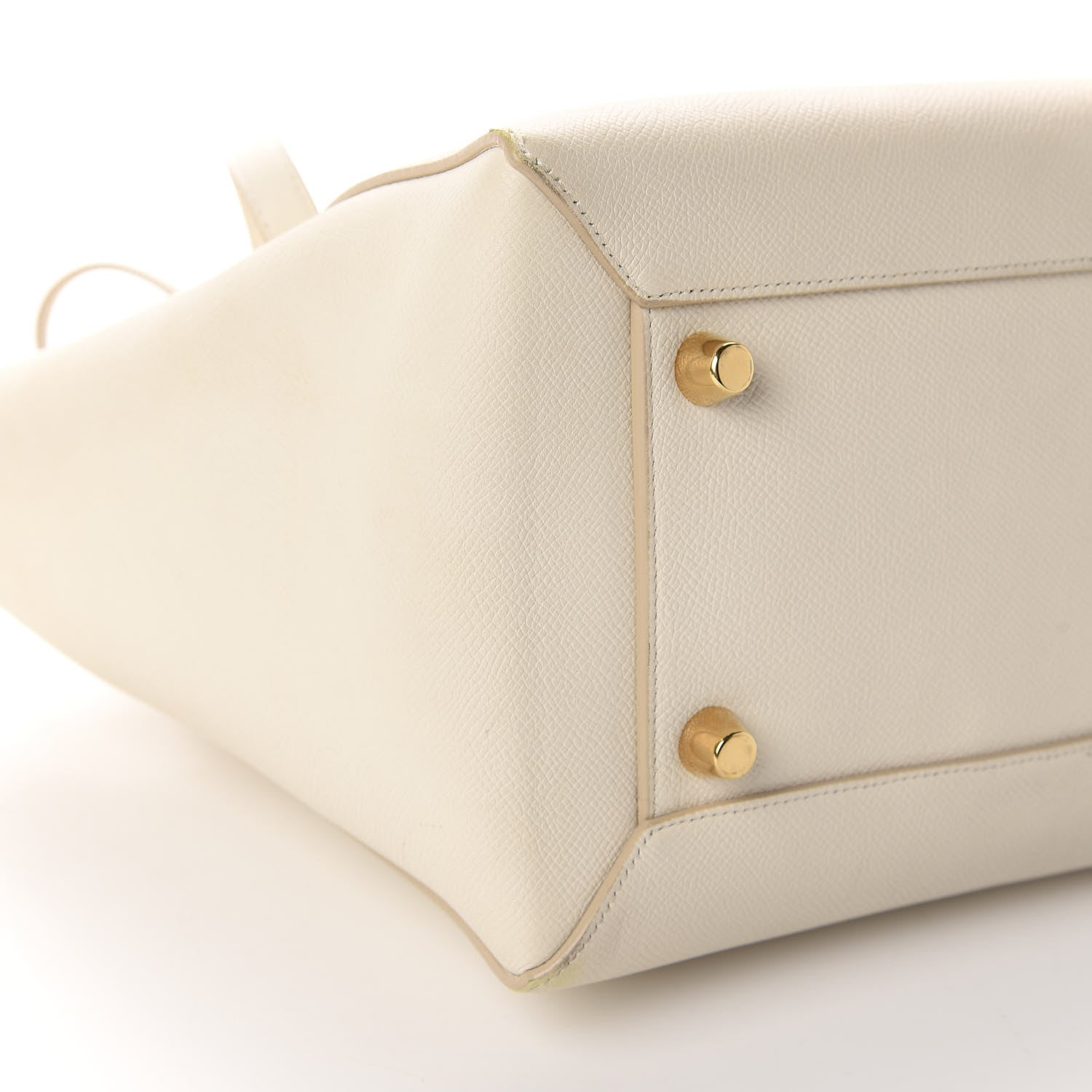 Celine Grained Calfskin Mini Belt Bag White 6 of 13