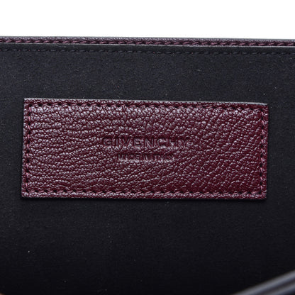 Givenchy Goatskin Medium GV3 Shoulder Bag Aubergine 7 of 9