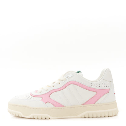 Gucci Calfskin Womens Re-Web Sneakers 38 White Pink 1 of 11