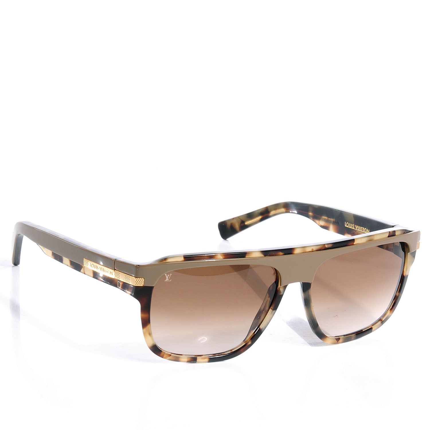 Louis Vuitton Clear Tortoise Possession MM Sunglasses Z0647W 3 of 5