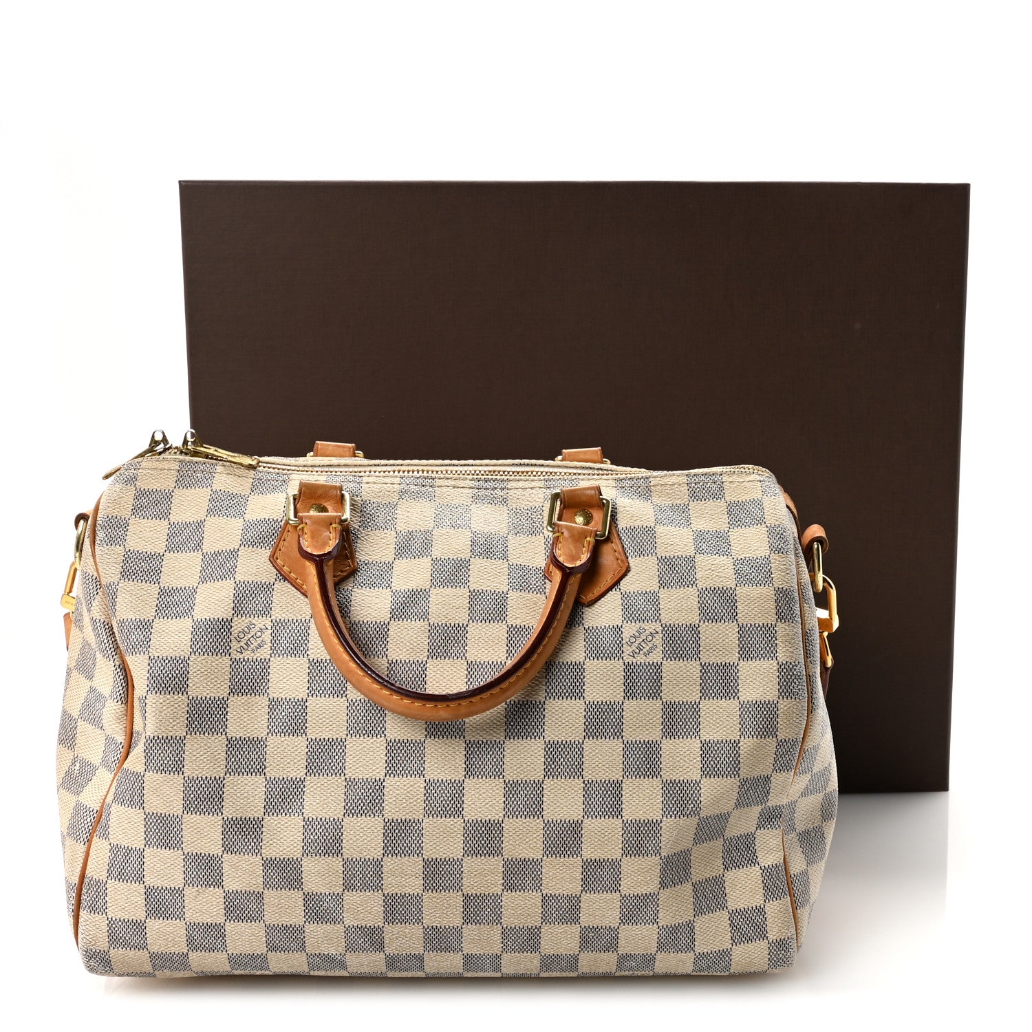Louis Vuitton Damier Azur Speedy Bandouliere 30 11 of 11