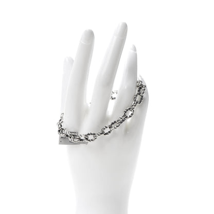David Yurman Sterling Silver 8mm Twist Link Chain Bracelet 2 of 5
