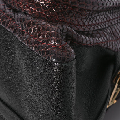 Chloe Snakeskin Medium Paraty Gold Berry 11 of 14