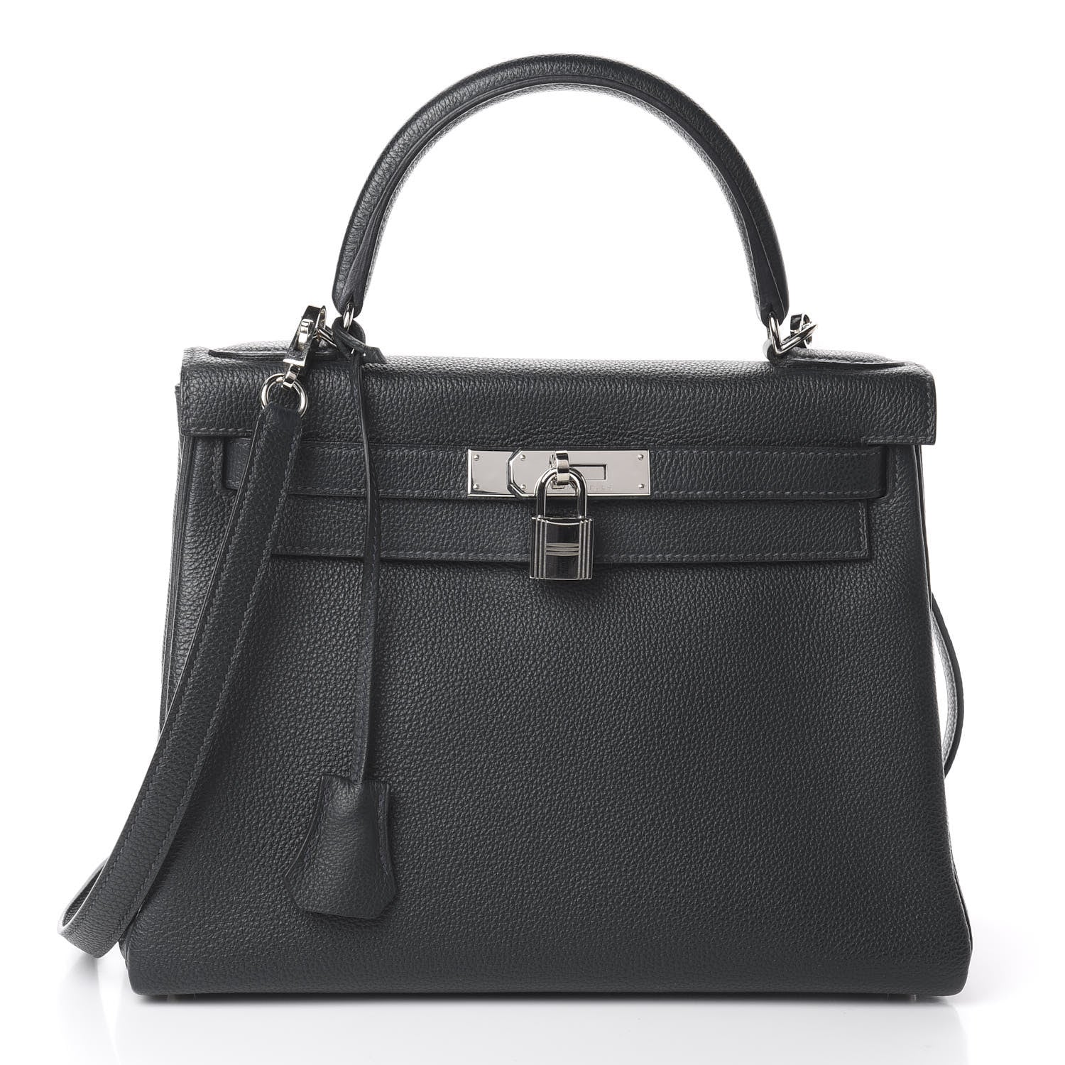 Hermes Togo Kelly Retourne 28 Bleu Ocean 1 of 8