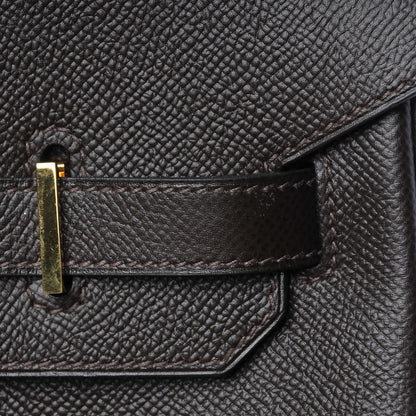 Hermes Courchevel Birkin 35 Chocolate 22 of 33
