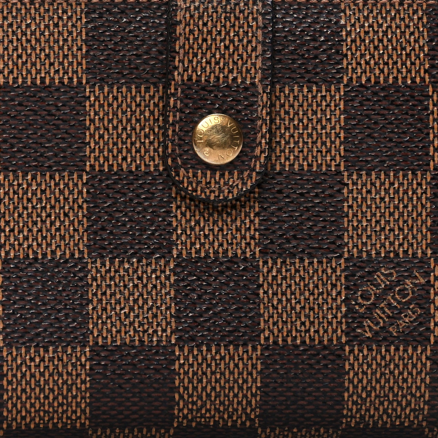 Damier Ebene French Purse Wallet