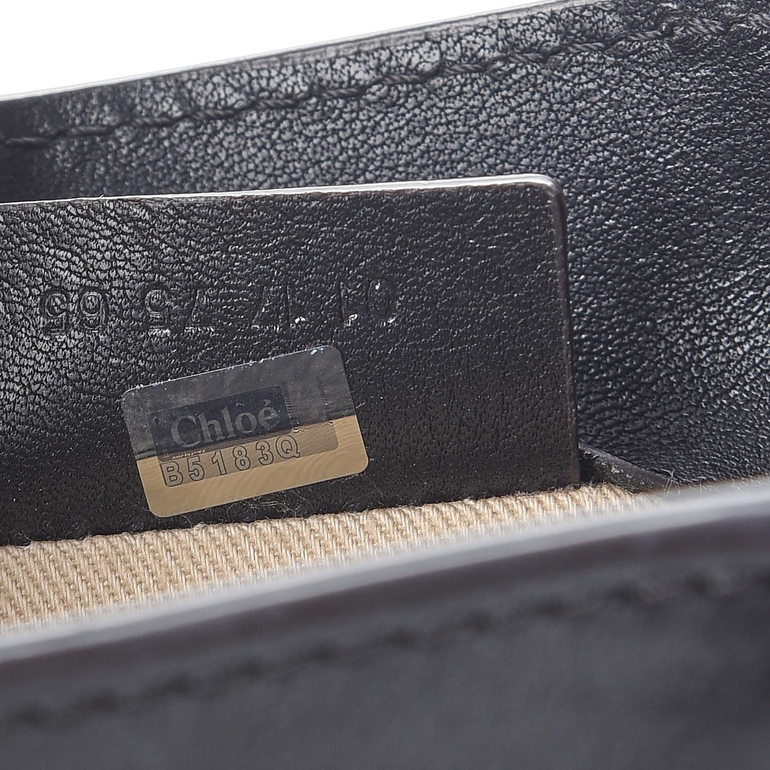 Chloe Suede Calfskin Mini Faye Backpack Black 8 of 11