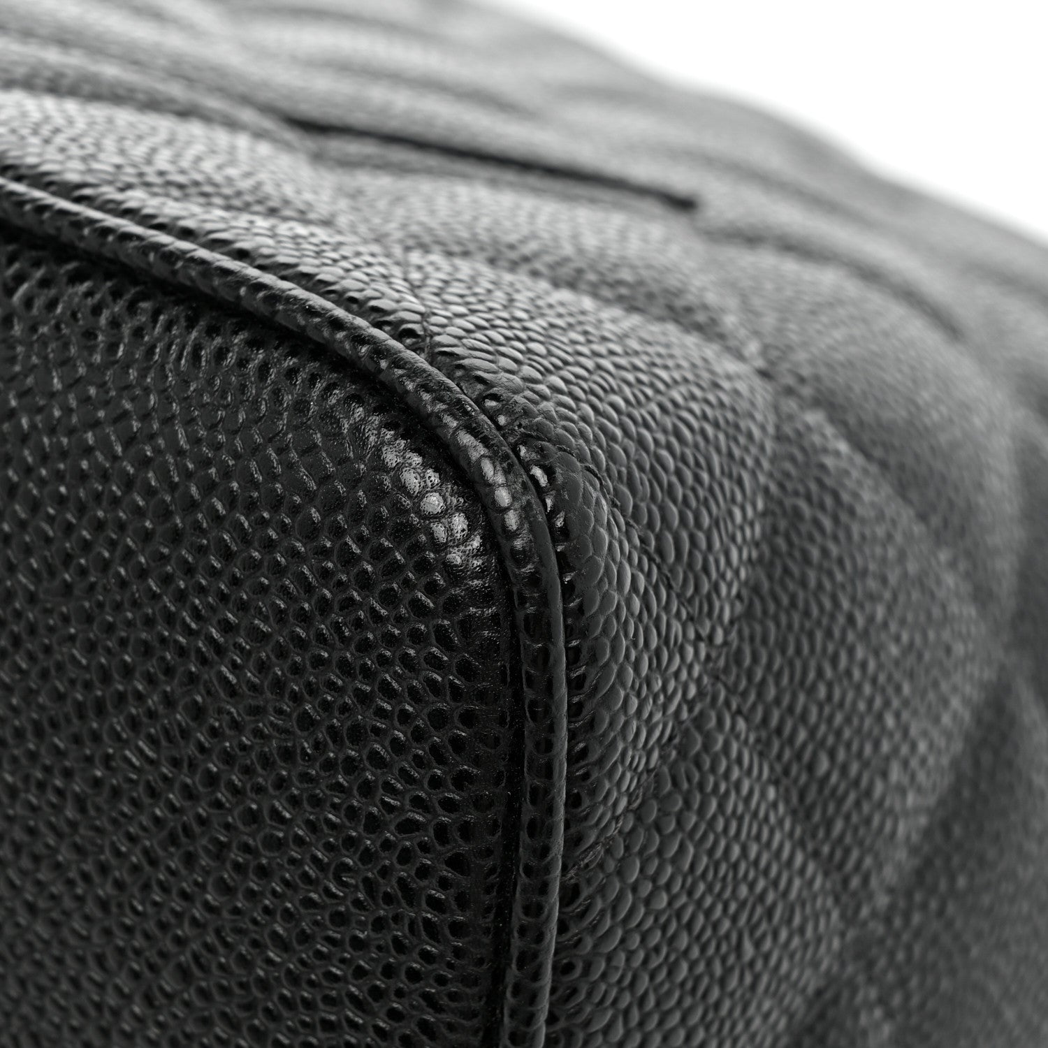 Chanel Caviar Quilted Medallion Tote Black 9 of 11