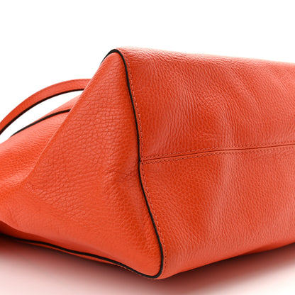 Gucci Dollar Calfskin Medium Swing Tote Sun Orange Pure Red 8 of 10