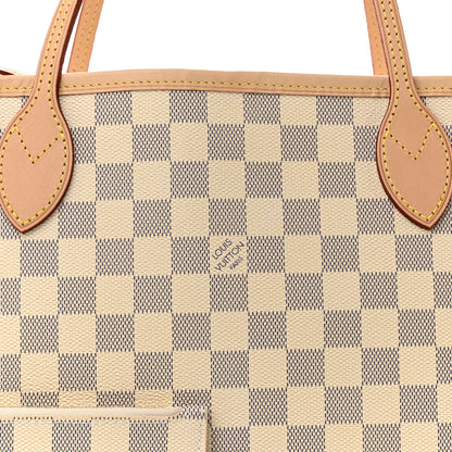 Louis Vuitton Damier Azur Neo Neverfull MM 7 of 9