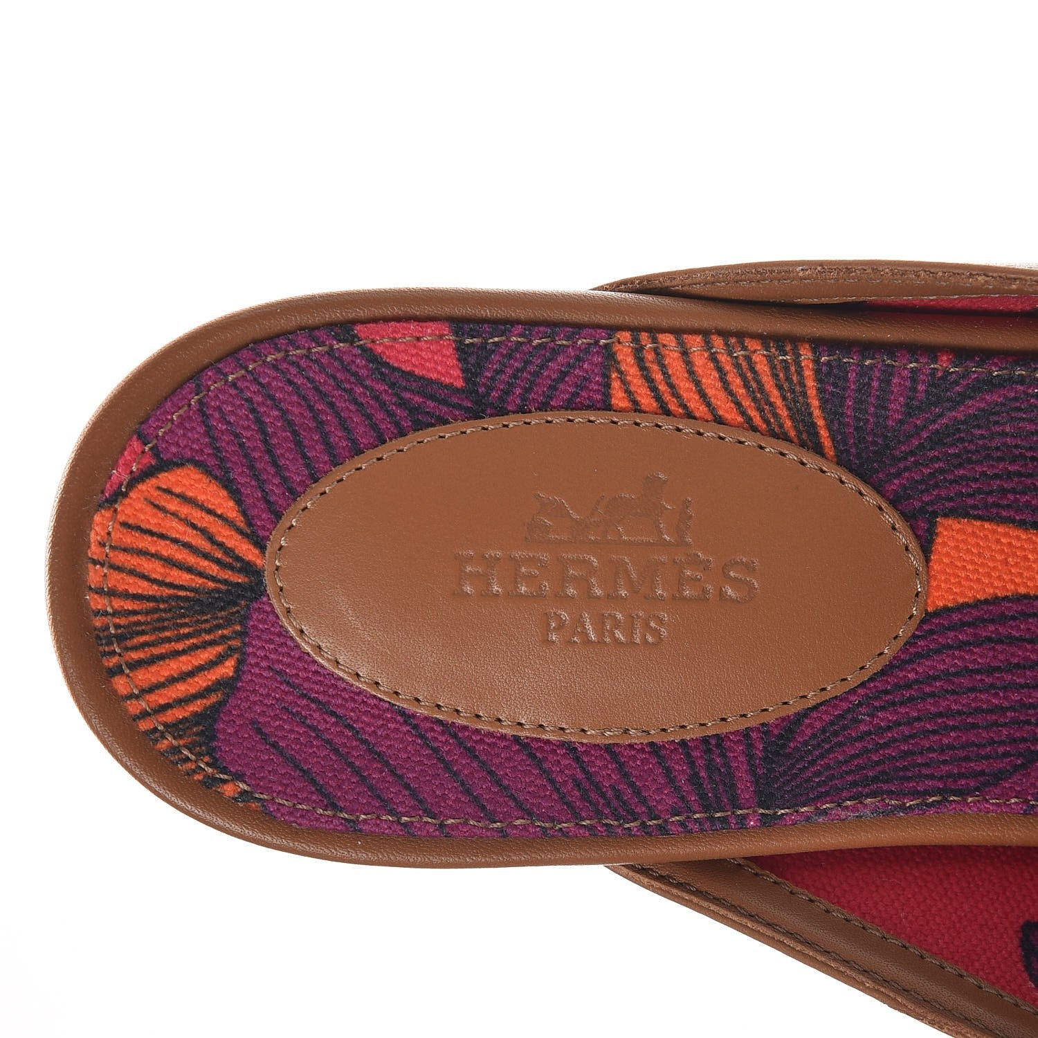 Hermes Calfskin Oz Mules 40.5 Palissandre 7 of 8
