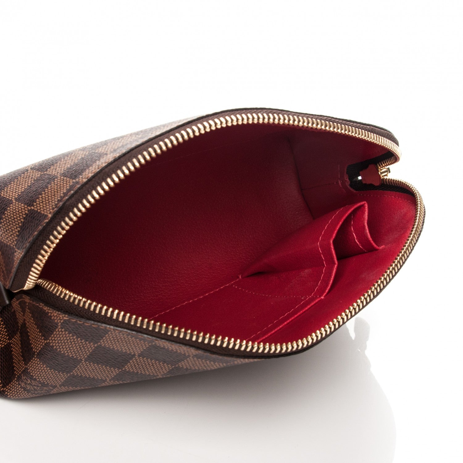 Louis Vuitton Damier Ebene Cosmetic Pouch GM 5 of 6